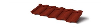 Композитная черепица Luxard Роман бордо