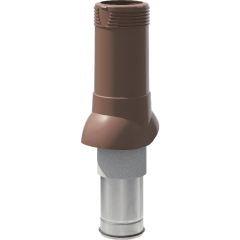 Вентиляционный выход изолированный Технониколь D125/160 мм H=700 мм коричневый