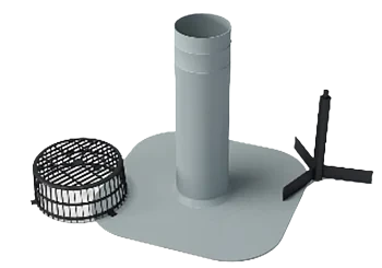 Воронка экструдированная ТПО 100x300 мм